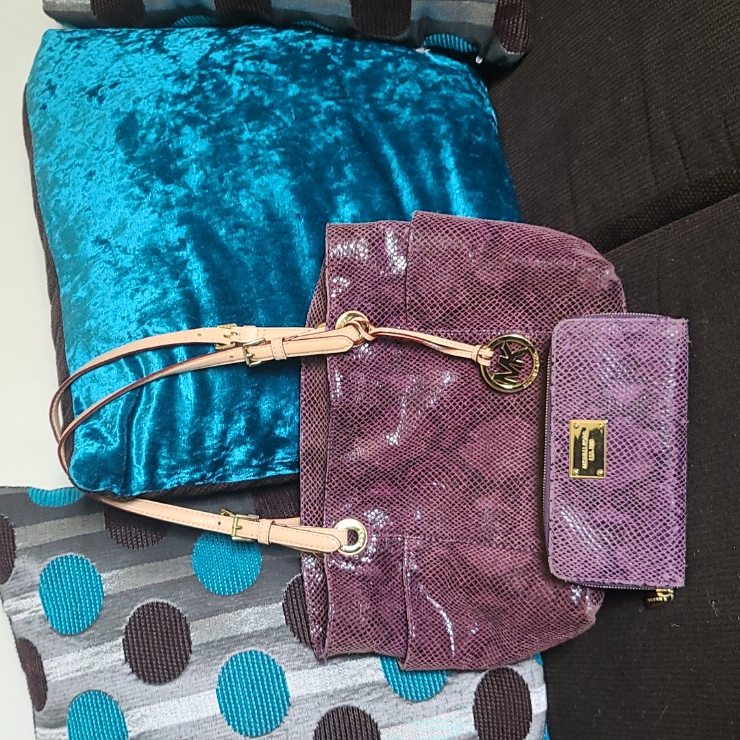Jet Set Medium Python Purse And Jet Set Large Python Wallet